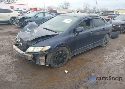 2008 Honda Civic Lx из США, поврежденный, VIN 1HGFA16518L035643
